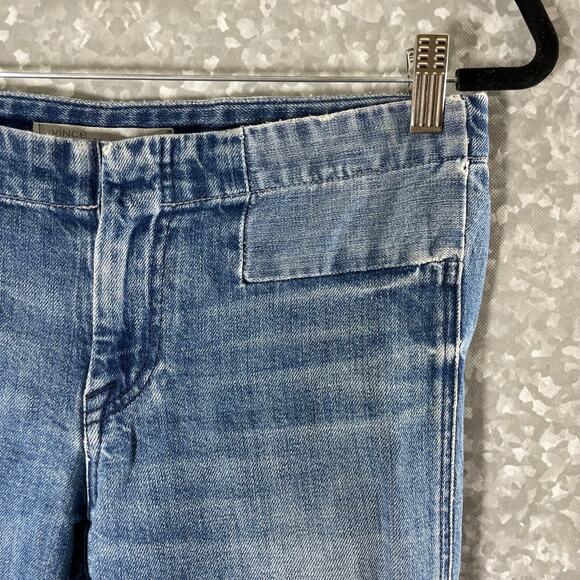 Vince Patchwork Straight Leg Ankle Jeans - Size 26 - Low Rise - Shadow Pocket - Picture 3 of 10